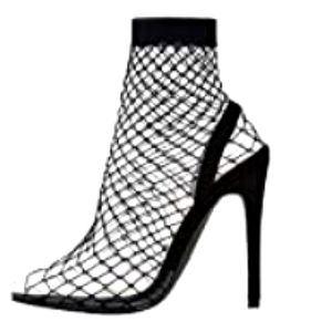 Fishnet heels